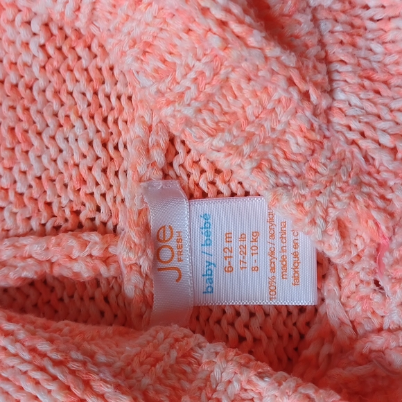 Joe Fresh jacket baby girl Size 6-12M - Picture 2 of 2